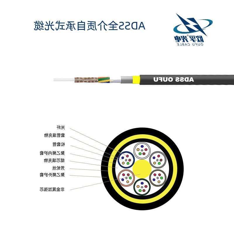 南通市双护套层绞式ADSS光缆