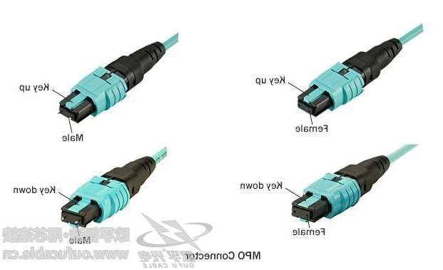 浦东新区欧孚光纤光缆厂 MPO光纤跳线的极性分类和芯数设计